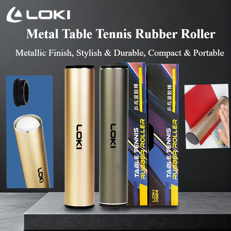 Table Tennis Balls - LOKI Metal Table Tennis Rubber Roller
