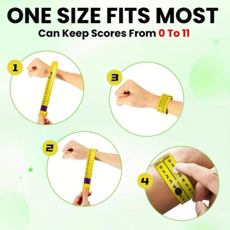 Pickleball Scorekeeper Wristba - Table Tennis Scoring recension och pris