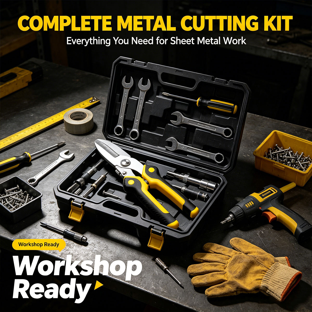 Hardware Iron Sheet Scissors,  - Butterfly Rubber Sheet recension och pris