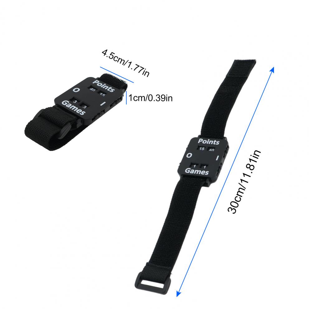 Tennis Score Counter Watch Wit - Wristband Ping Pong recension och pris