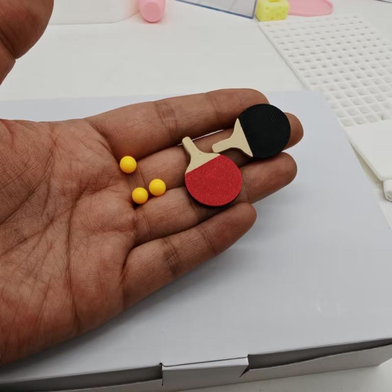 1Set Dollhouse Miniature Ping  - Table Tennis Balls recension och pris