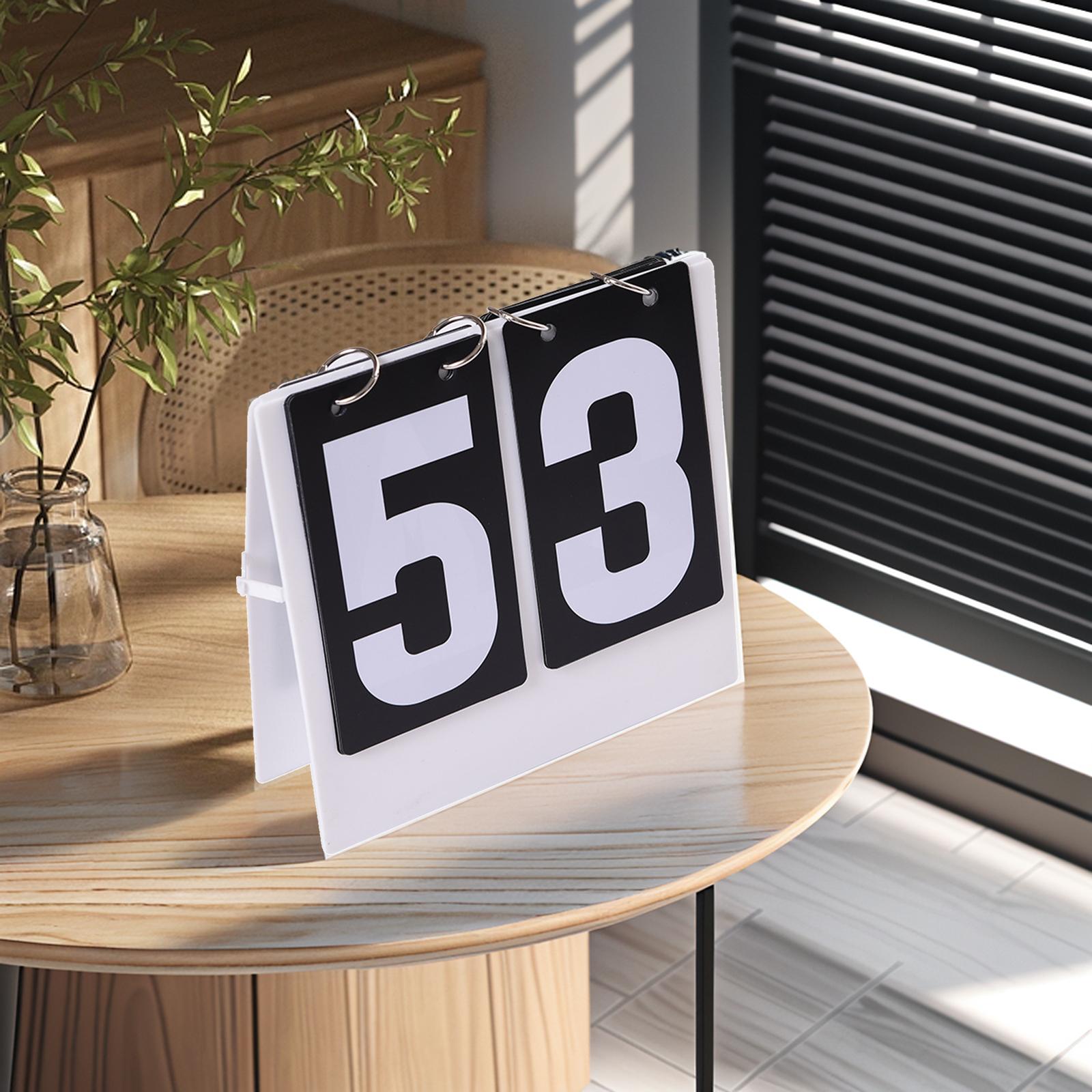 Basketball Flip Scoreboard Mul - Table Tennis Scoring recension och pris