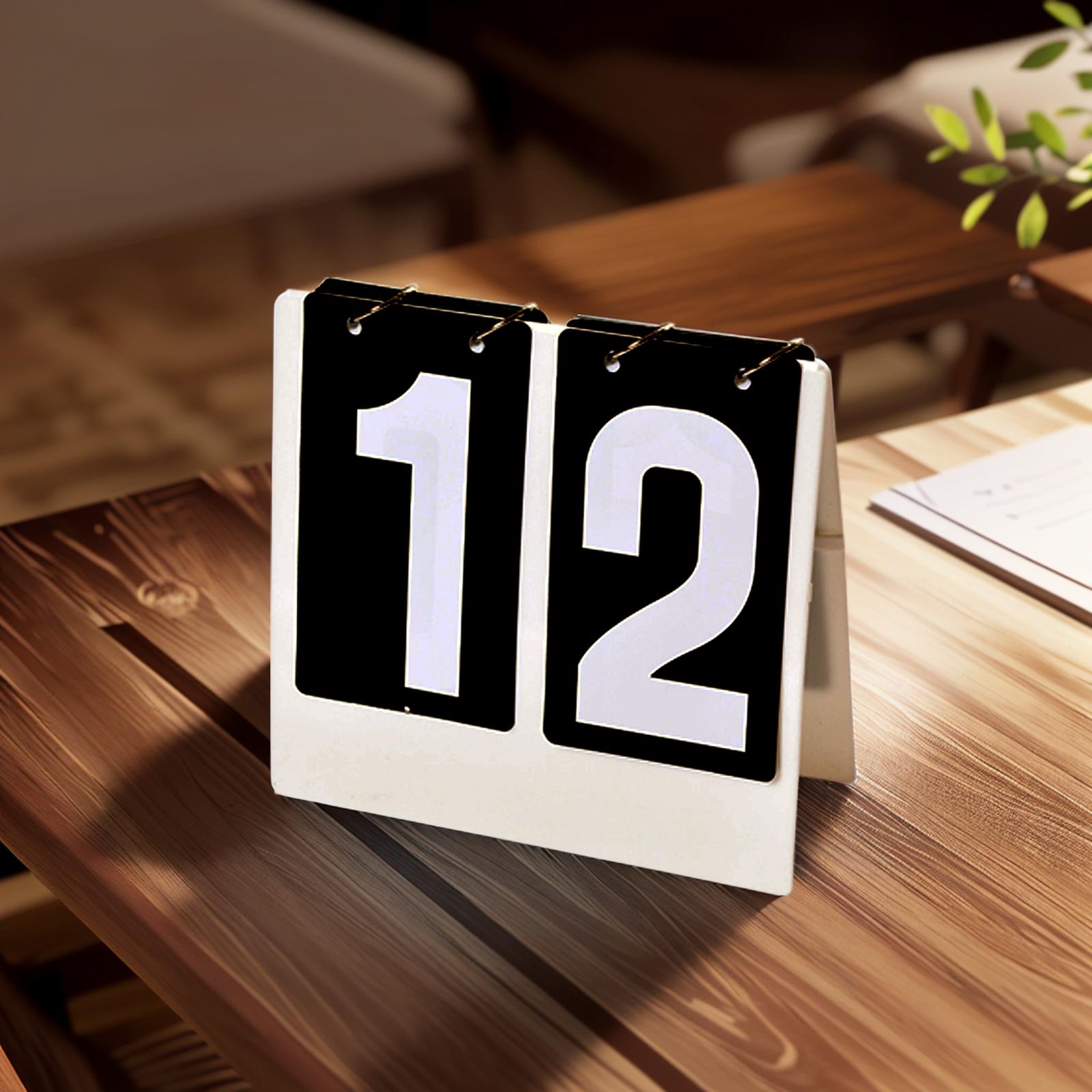 Basketball Flip Scoreboard Mul - Table Tennis Scoring recension och pris