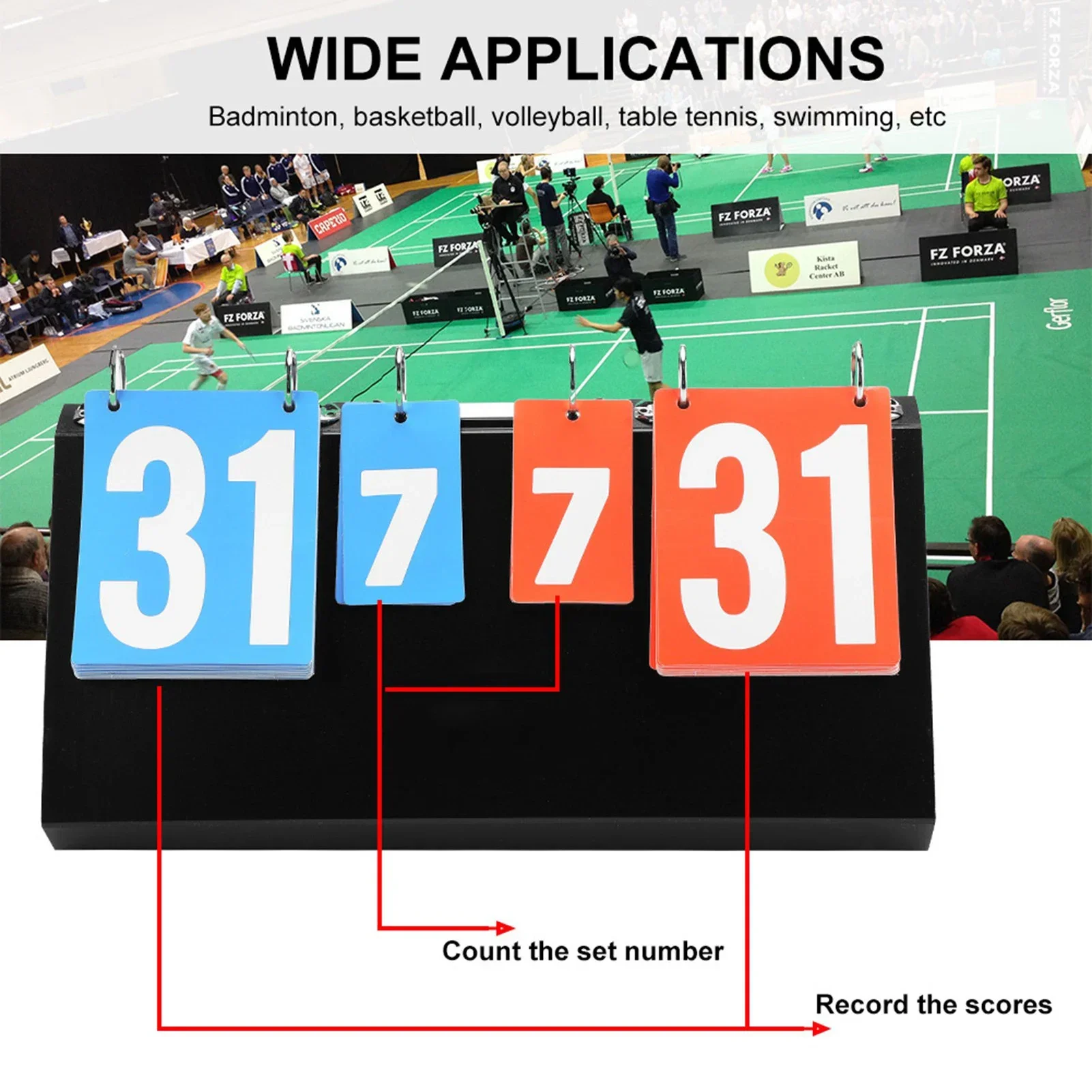 4 Digit Sports Competition Sco - Table Tennis Scoring recension och pris
