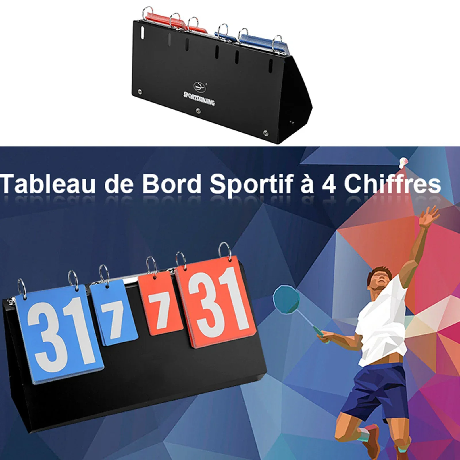 4 Digit Sports Competition Sco - Table Tennis Scoring recension och pris
