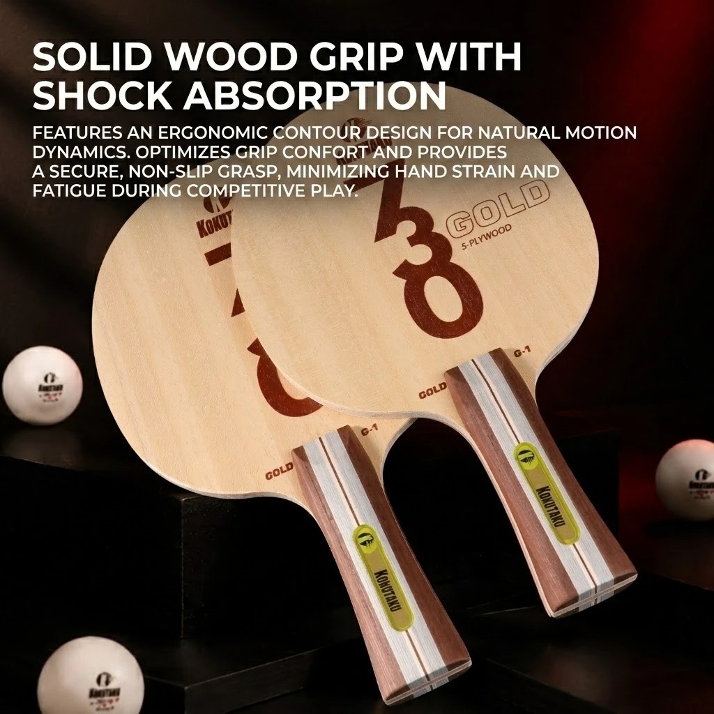 Kokutaku Table Tennis Blade FL - Table Tennis Rubber recension och pris