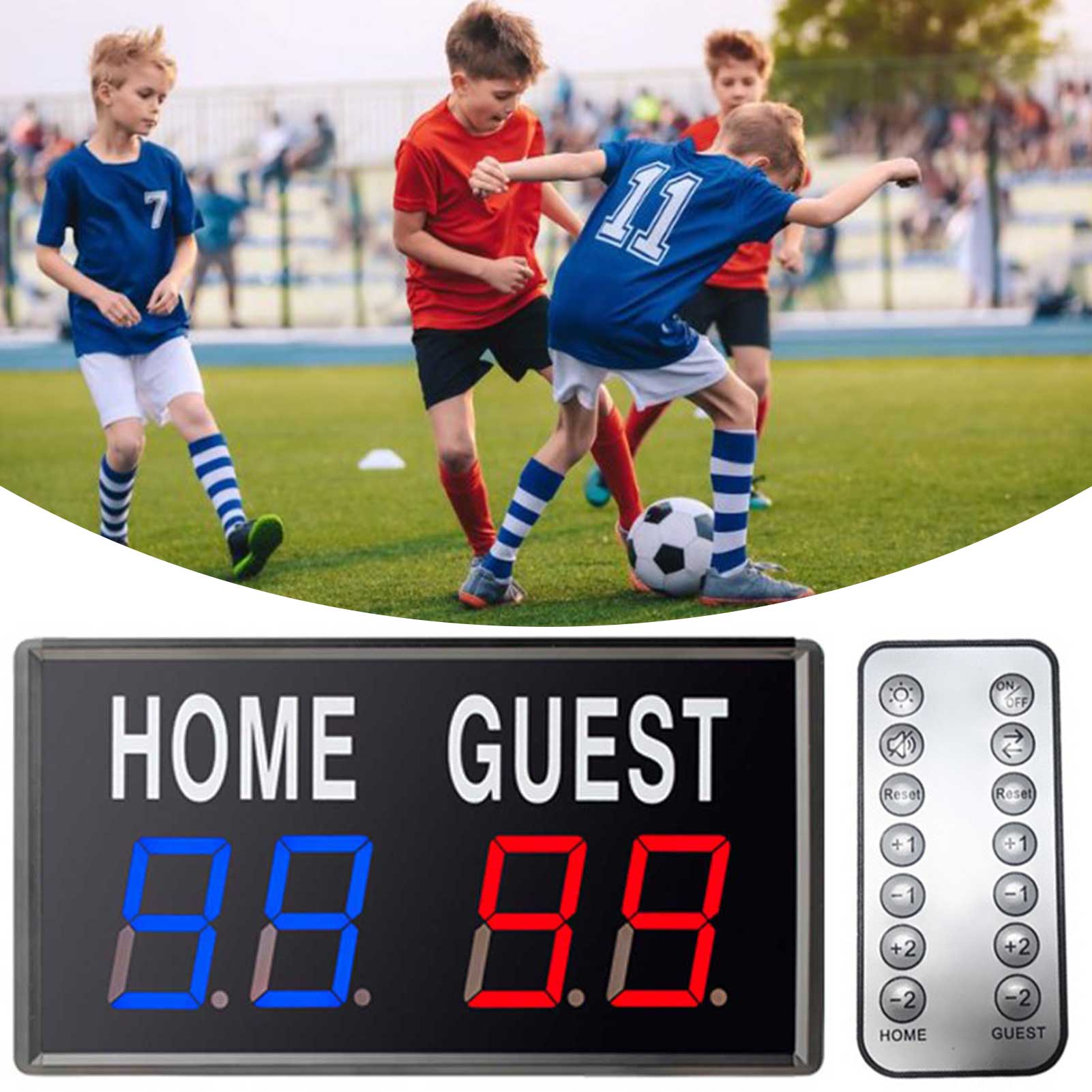 4-Digit LED Electronic Score K - Table Tennis Scoring recension och pris