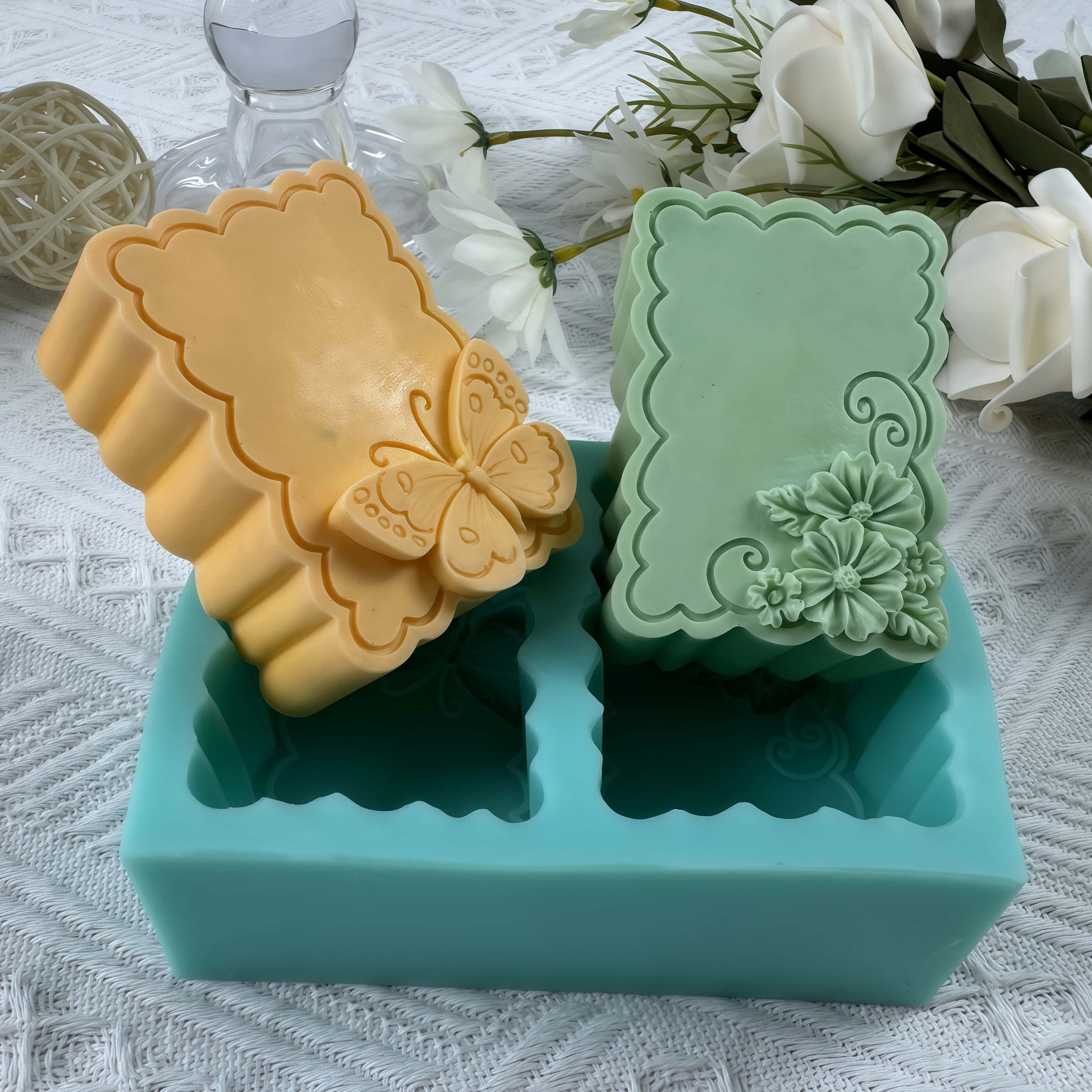 Butterfly Flower Soap Mold DIY - Butterfly Rubber Sheet recension och pris
