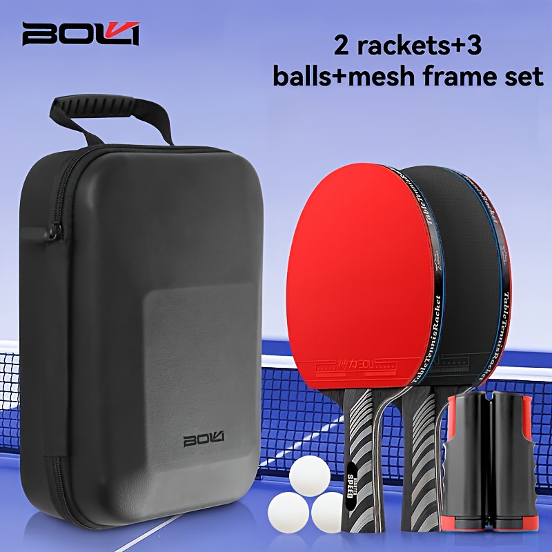 Boli Two-Paddle Three-Ball Net - Table Tennis Touch recension och pris
