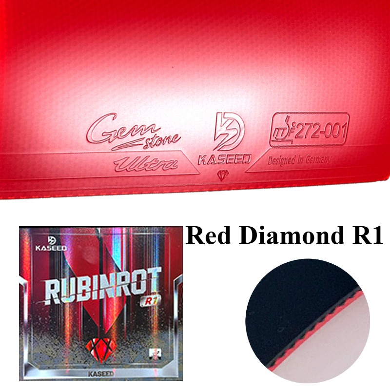 KASEED Red Diamond R1 Table Te - Table Tennis Rubber recension och pris