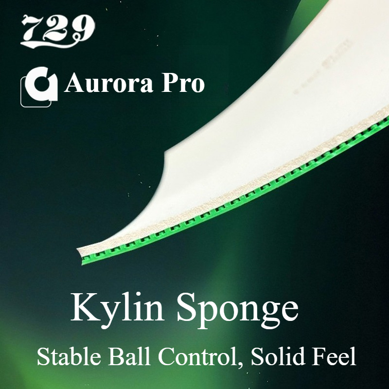 729 Friendship Aurora Pro Gree - Table Tennis Rubber recension och pris