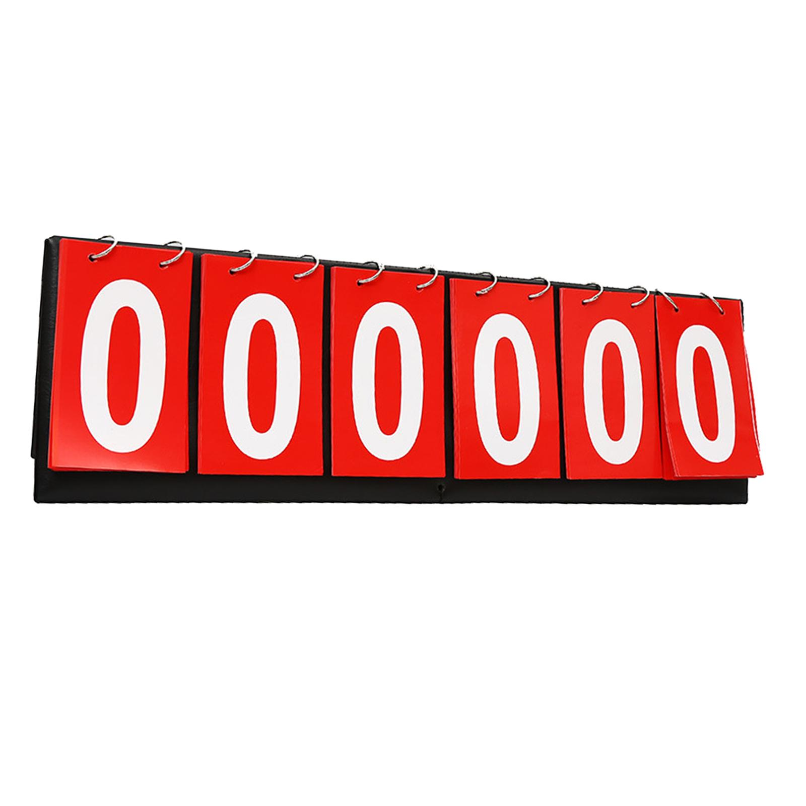 6- table scoreboard, portable  - Table Tennis Scoring recension och pris
