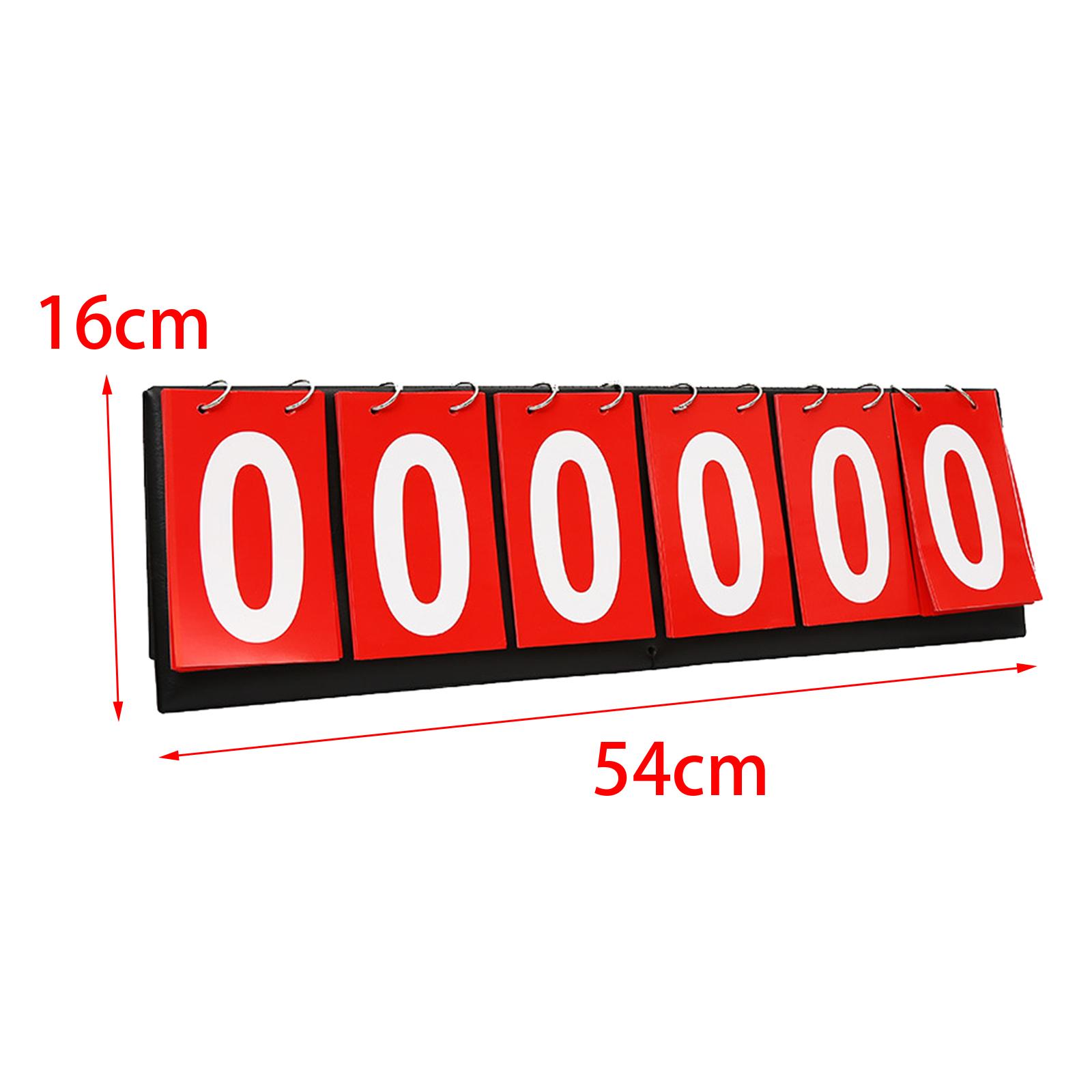 6- table scoreboard, portable  - Table Tennis Scoring recension och pris