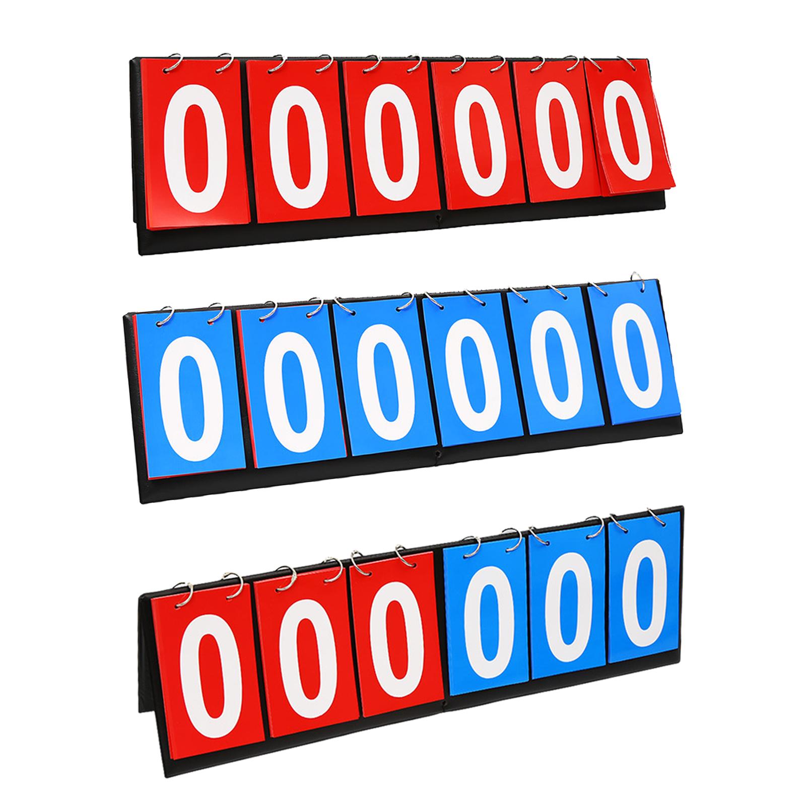 6- table scoreboard, portable  - Table Tennis Scoring recension och pris