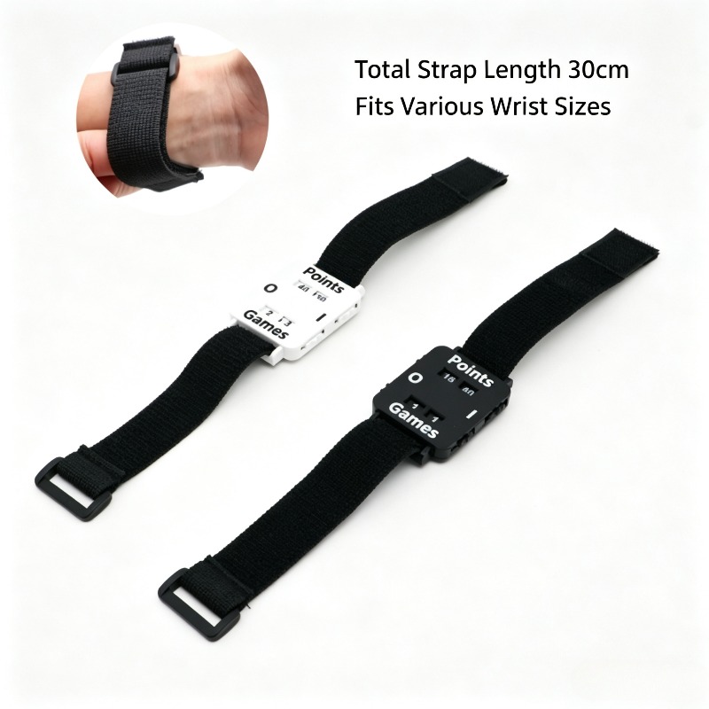Tennis Score Counter Watch Wit - Wristband Ping Pong recension och pris